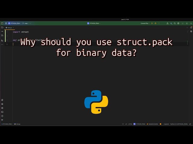 Why should you use struct.pack for binary data? Unlocking the Power of struct.pack for Efficient
