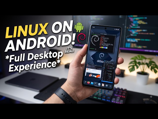 My Android Phone is Now a Linux PC! | (without Root)