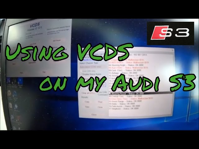 Using VCDS on my Audi S3