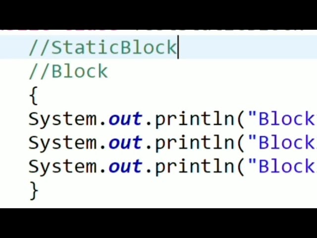 Understanding Static Block in Java | Static Block | Static Keyword in Java | Java in Telugu