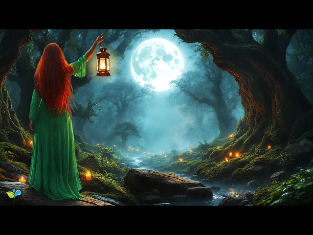 432Hz Full Moon Ritual | Ancient Celtic Forest Music for Deep Healing & Release