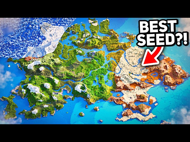 20 PERFECT MINECRAFT SEEDS For Your NEW SURVIVAL WORLD!