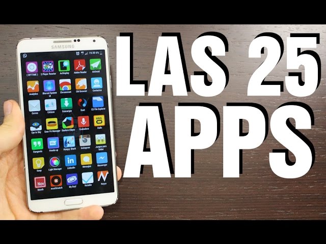 The 25 Essential Apps for Android