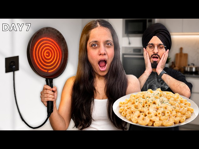 I Tried To Survive an ENTIRE WEEK In EMPTY KITCHEN 😱😱 | ft. Ninja Combi *INSANE CHALLENGE*