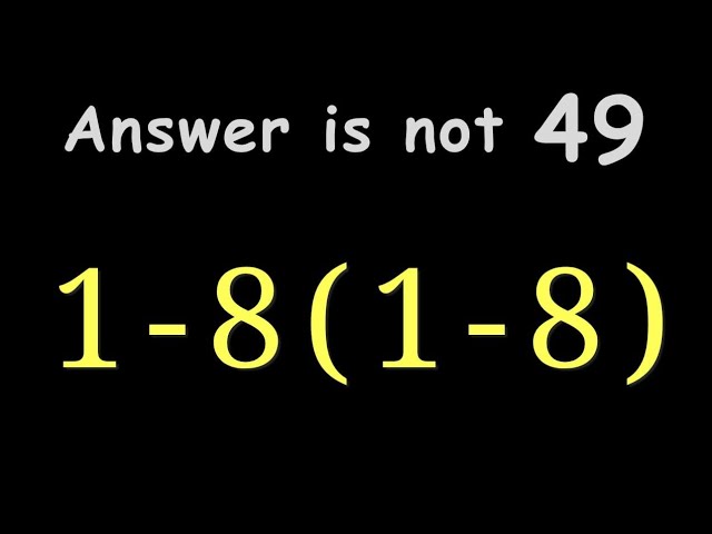 Only Math Genius can solve this Math Problem #maths