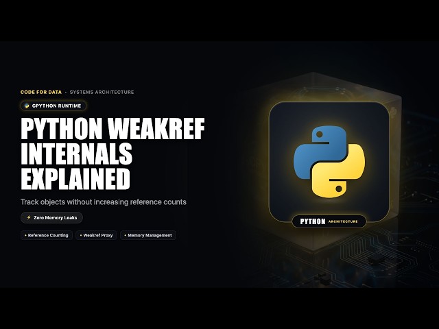 Python WeakRef Internals Explained | Code For Data