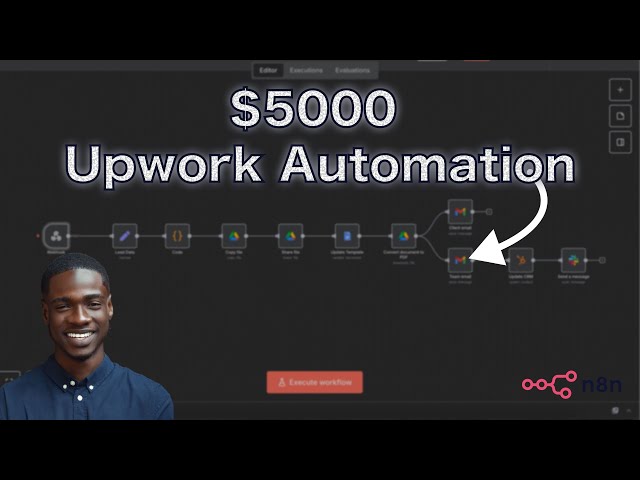 I built an Upwork Client Automation - N8N (Business Valuation Funnel)