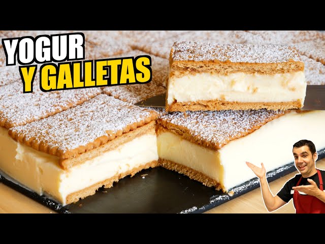 🍪🍦 El postre mas FÁCIL y DELICIOSO del mundo sin gelatina y sin hornear!  Receta  Golosolandia # 893