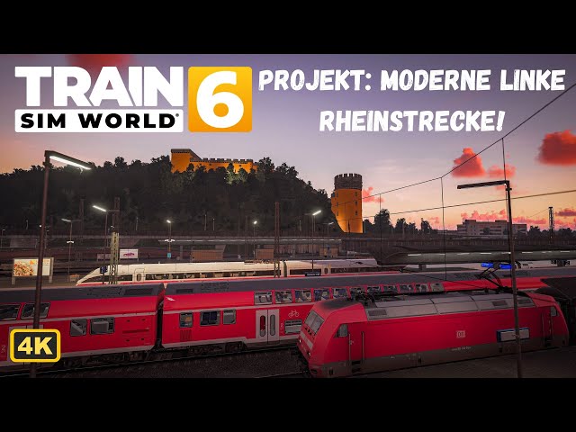 Wir modernisieren die Linke Rheinstrecke! | Baustart in Koblenz Hbf | TRAIN SIM WORLD 6 Editor #1