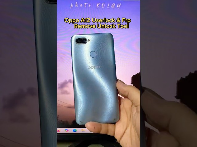Oppo A12/A11K Frp Bypass Unlock Tool 100# #frp #unlocktool #userlock #frpbypass #shorts