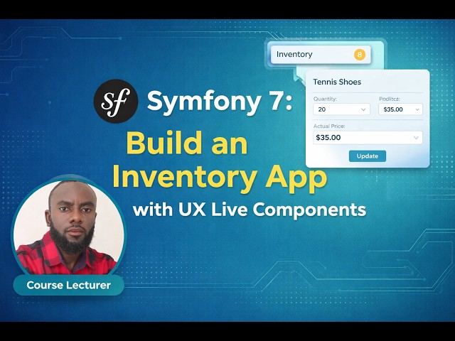 Build an Inventory App with Symfony UX Live Components