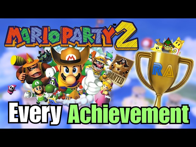 I Got EVERY ACHIEVEMENT In Mario Party 2! | Retro Achievements