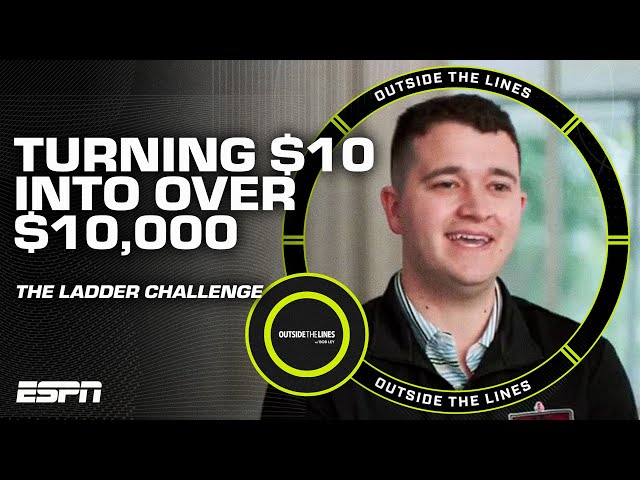 Turning $10 into $10K in 10 days 😱 @CallingOurShot details the ladder challenge 🪜 | OTL