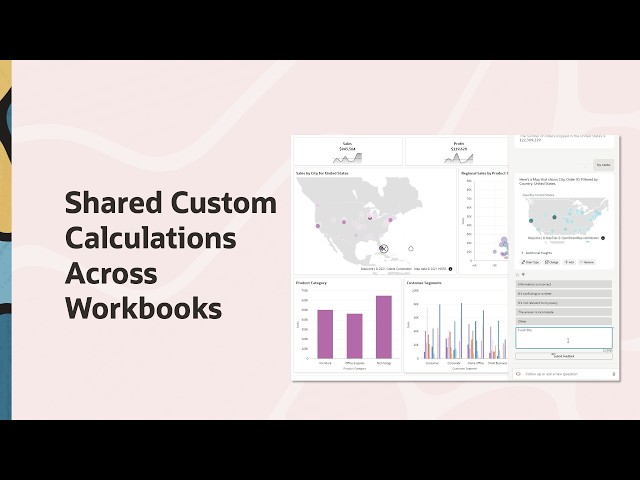 Shared Custom Calculations Across Workbooks in Oracle Analytics