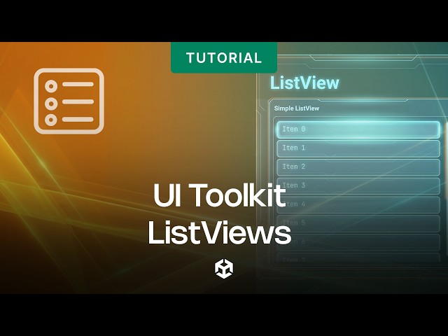 UI Toolkit: ListViews