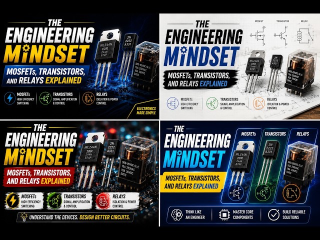 The Engineering Mindset MOSFETs, Transistors, and Relays Explained