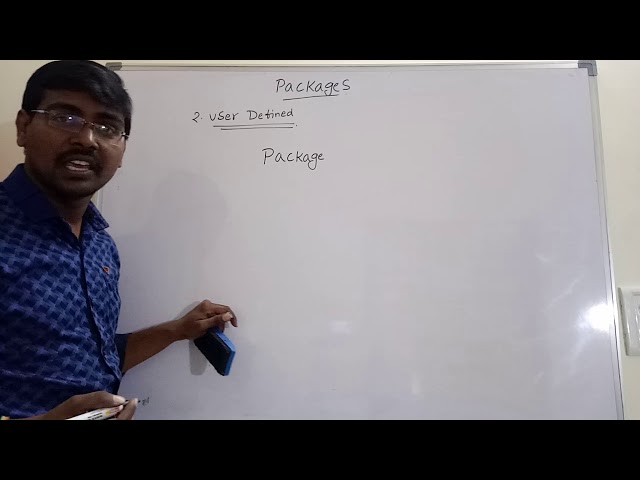 PACKAGES || TYPES || BUILT-IN  || USER DEFINED || CREATION AND ACCESS || JAVA PROGRAMMING