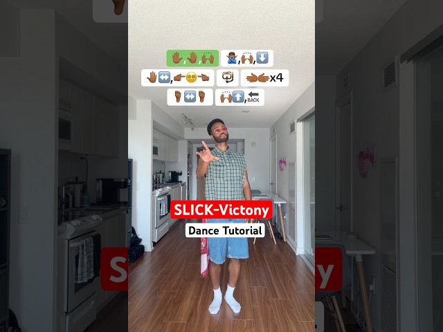 SLICK - Victony Dance Tutorial #dance #tutorial #bizzyboom #trending
