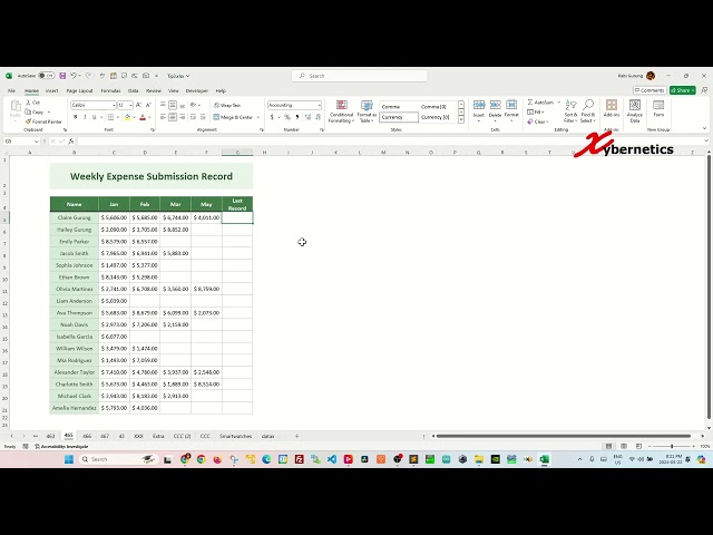 Get last value in a column in Excel - #excel #tips and #tricks