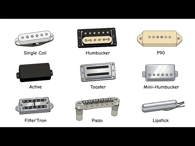 Every Electric Guitar Pickup Explained