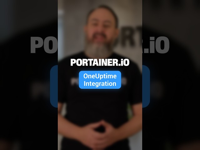 OneUptime Integration in Portainer 2.45 LTS