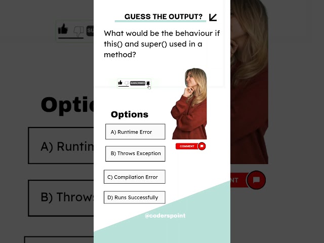 Day 21 java mcq question | java interview questions | java basic programming #javacoding #java #code