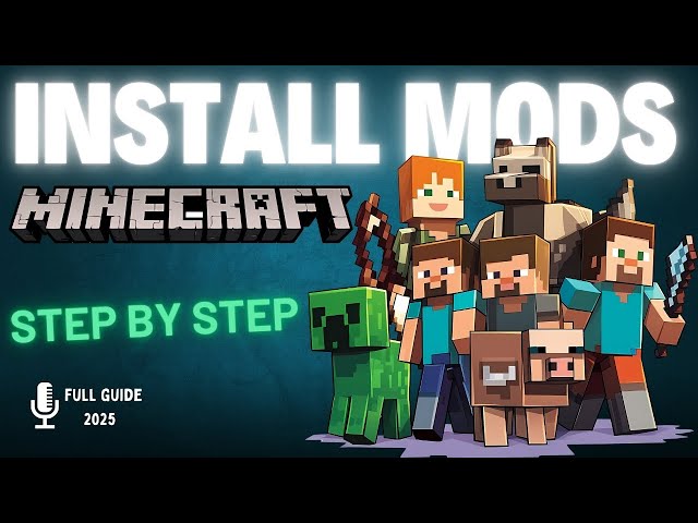 How to Install Minecraft Mods (2025) – Easy Guide for Java Edition!