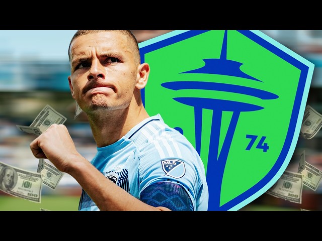 The Seattle Sounders SIGNED Dejan Joveljić