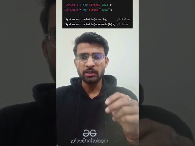 90% Java Developers Get This Wrong 😱 | == vs equals()