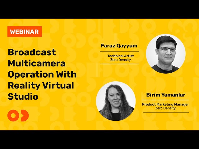 Reality Webinar | Broadcast Multicamera Operation with Reality Virtual Studio