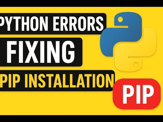 Python Quick Start: Install pip & Run a Localhost Server (Flask)