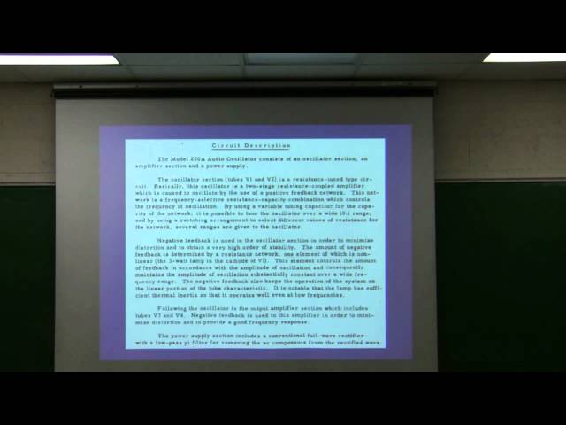 Audio Enthusiasts and Engineers (AEE) Forum for Nov. 22, 2011