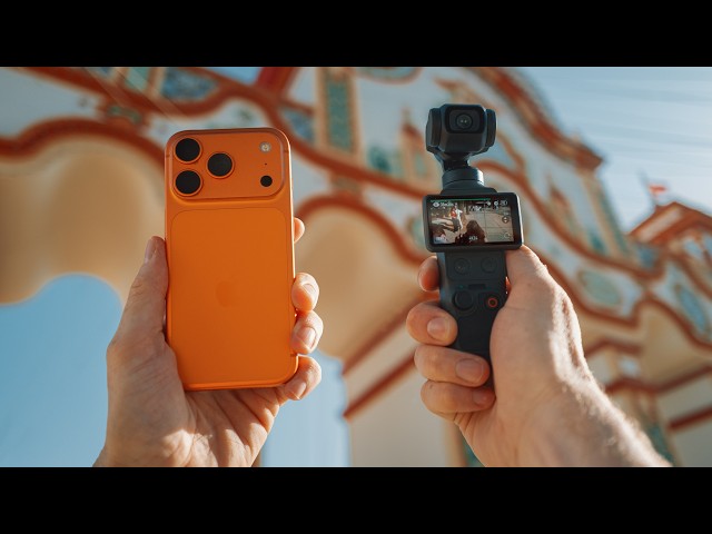 DJI Osmo Pocket 4 vs iPhone 17 Pro