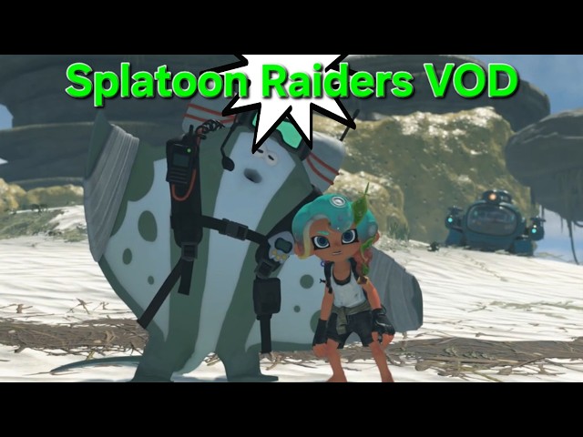 Kid? Squid? nah, I'm a Treasure Hunter! | Splatoon Raiders VOD