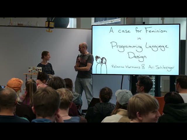 A Case for Feminism in Programming Language Design – Felienne Hermanns @Code and Context