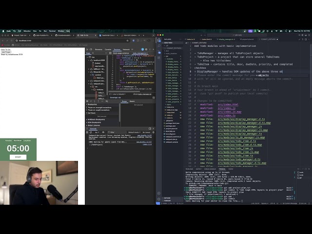 Day 22 learning web dev until I know what I’m doing | study, code, hangout