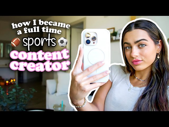 How I Became A Full Time Sports Content Creator