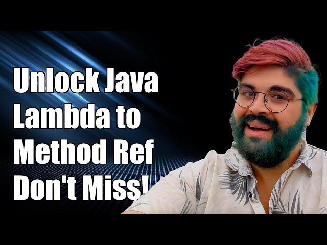 Unlock Java Secrets: Convert Lambda to Method Reference or Miss Out!