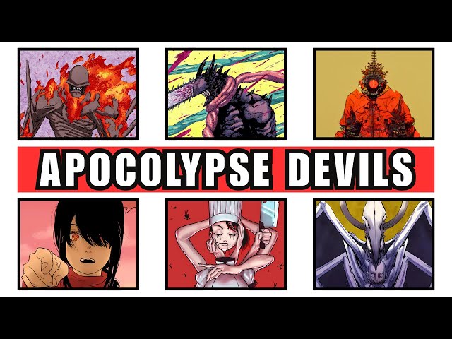 Every Apocalypse Level Devil in Chainsaw Man (UPDATED)