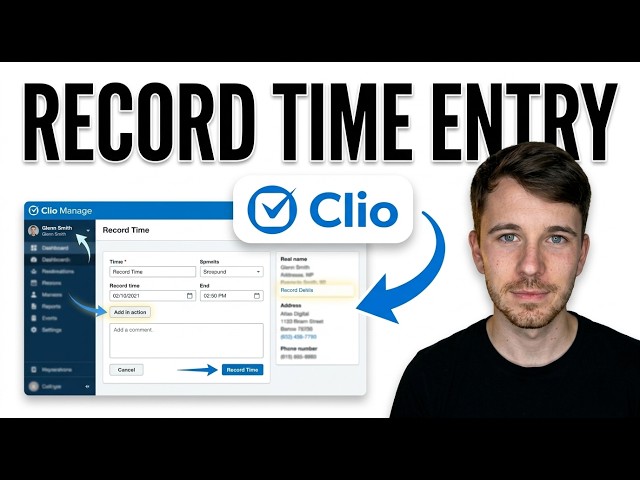 How to Record a Time Entry in Clio Manage (Full Guide)