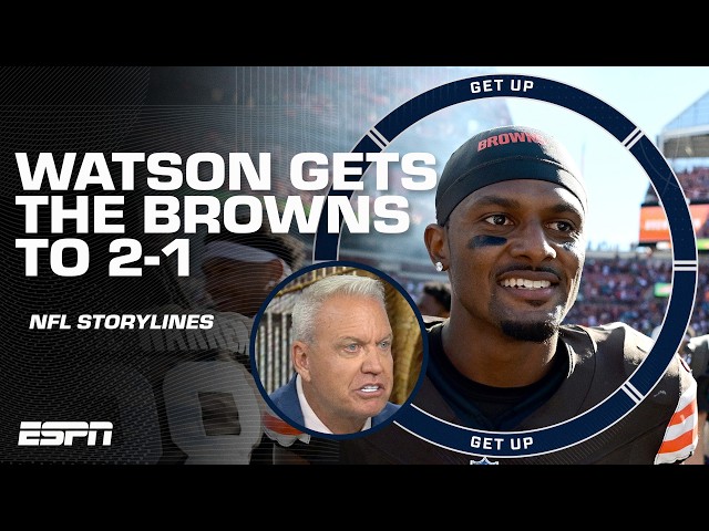 Rex Ryan says the Browns made the 'RIGHT DECISION' with Watson as QB1 👏 | Get Up