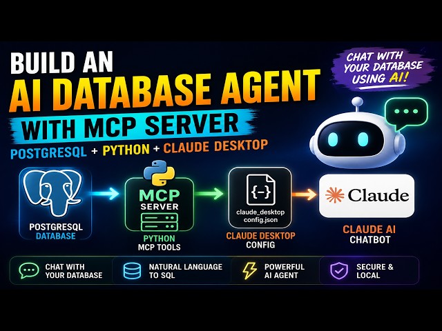 Build a Database AI Agent with MCP Server + PostgreSQL + Claude Desktop