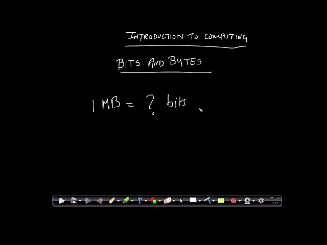12. Bits n Bytes - CS101 Introduction to Computing