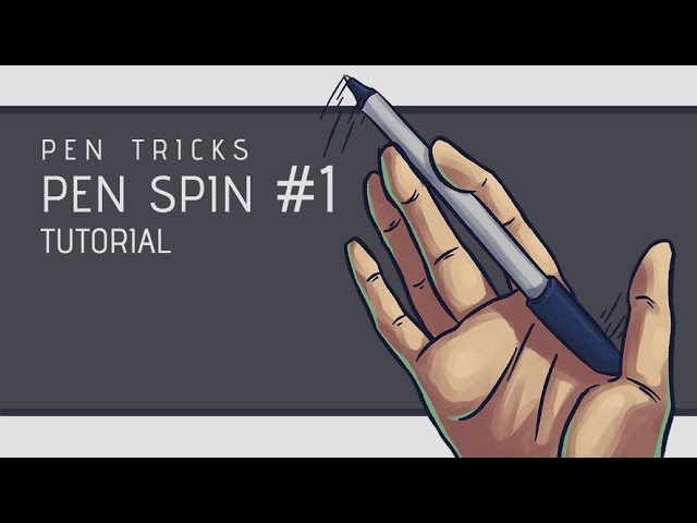 Pen Tricks: Pen Spin #1 Tutorial