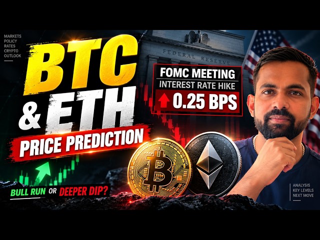 Bitcoin & Ethereum Price Analysis Today | Market Trend & Next Move | BTC & ETH Price Prediction 2026
