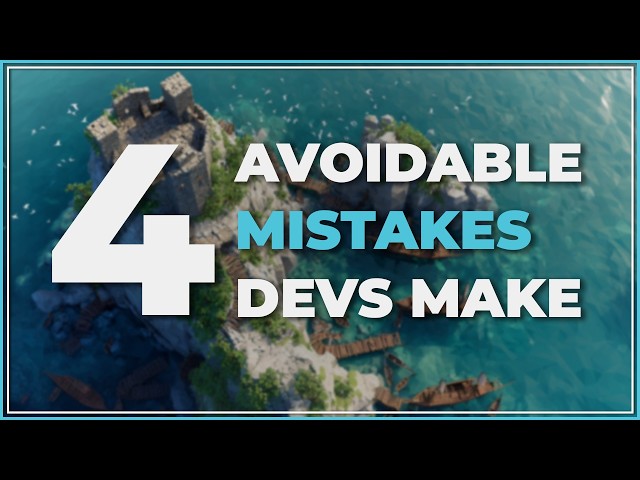 A collection of small gamedev tips you need to hear