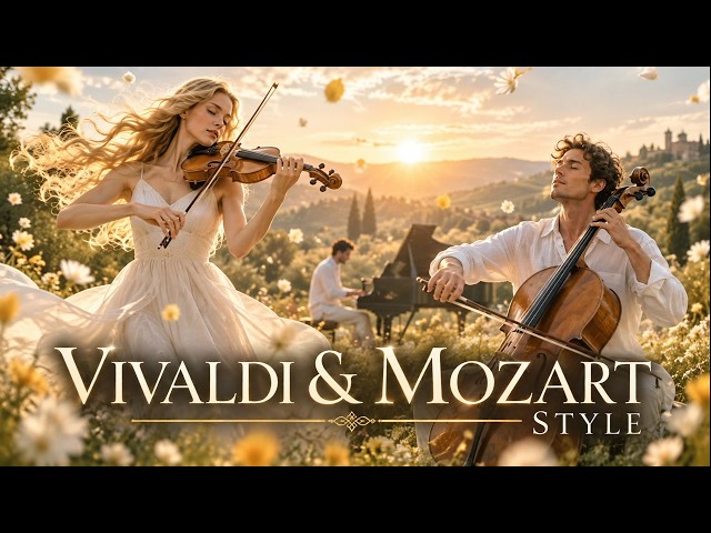 SUNRISE │ Refined Strings Inspired by Vivaldi and Mozart │ Music for a Bright and Quiet Morning