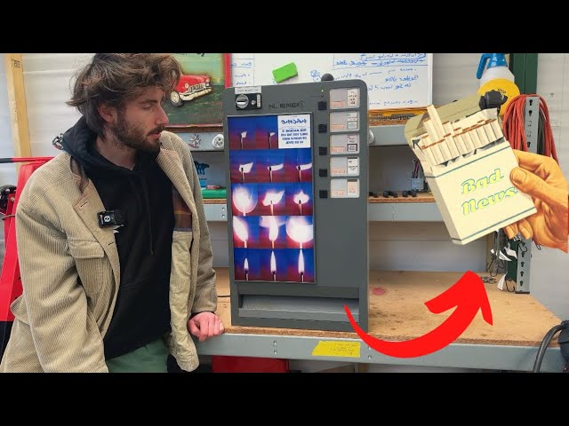 I Bought A 90’s Cigarette Vending Machine For £5 And Fixed it