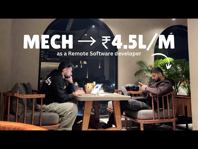 My friend's story. Mechanical eng to remote software dev.