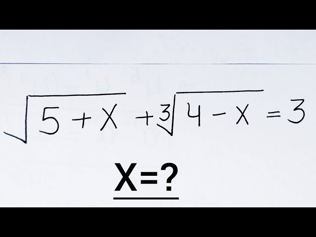 A wonderful cube Root Algebra Problem | Find X | advance Maths for Competitive Exams | Olympiad math